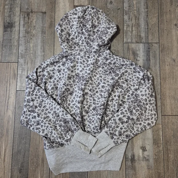 Athleta Balance Zip Up Hoodie, Grey, Women's Size Small - Picture 3 of 3